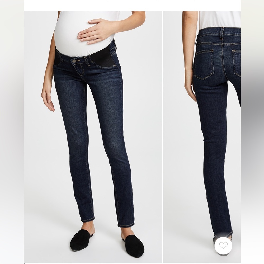 Paige Verdugo Ankle Ultra Skinny Maternity Jeans